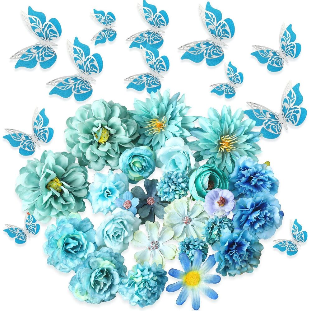 4024 36 Pcs DIY Graduation Cap Decorations Accessory Kit Include Faux